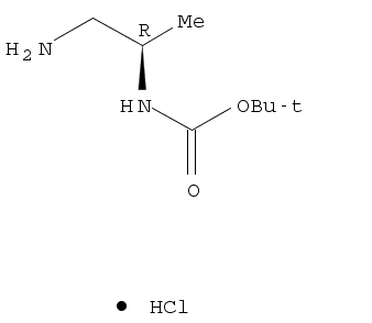 (R)-2-N-Boc-propane-1,2-diamine hydrochloride